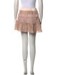 Alexis Ruffle Embellishment Mini Skirt