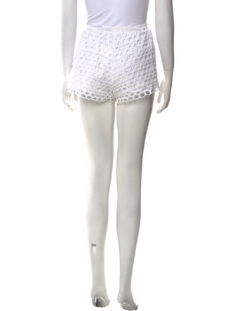 Alexis Lace Pattern Mini Shorts