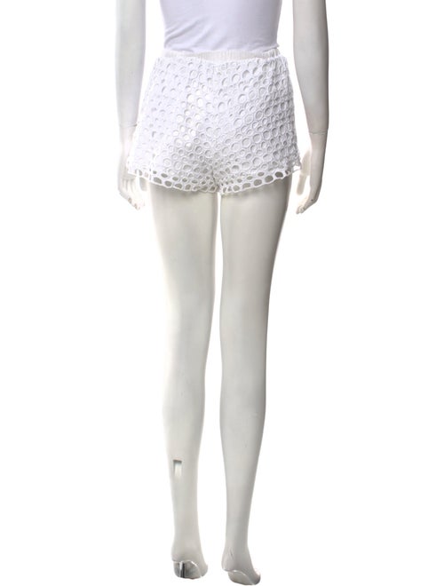 Alexis Lace Pattern Mini Shorts