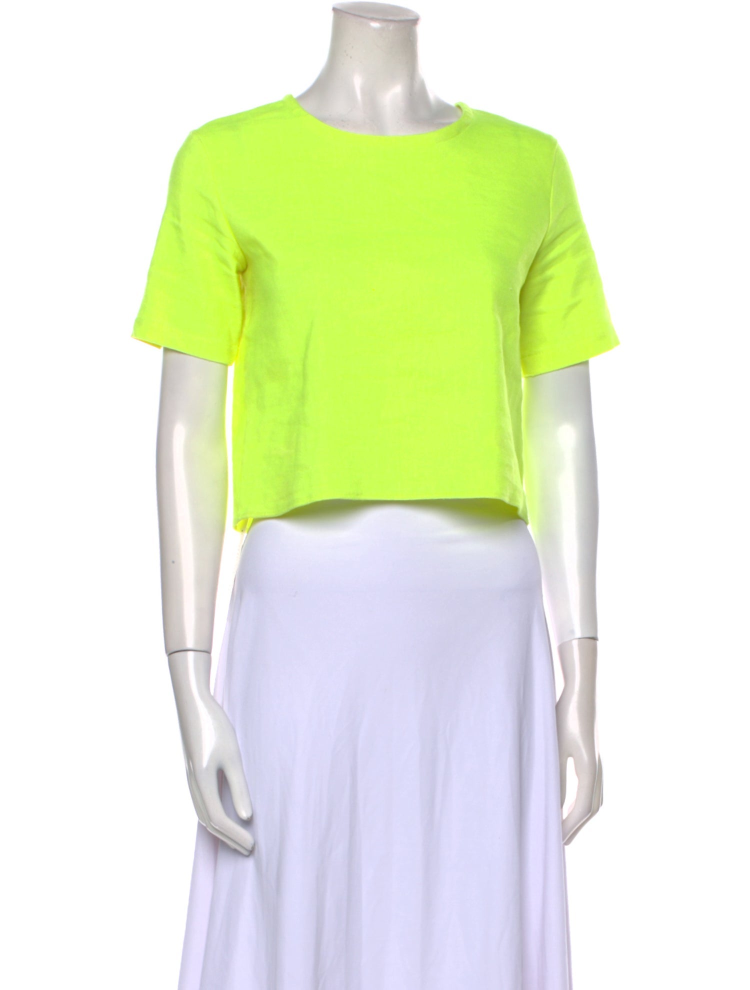 Alexis Crew Neck Short Sleeve Crop Top