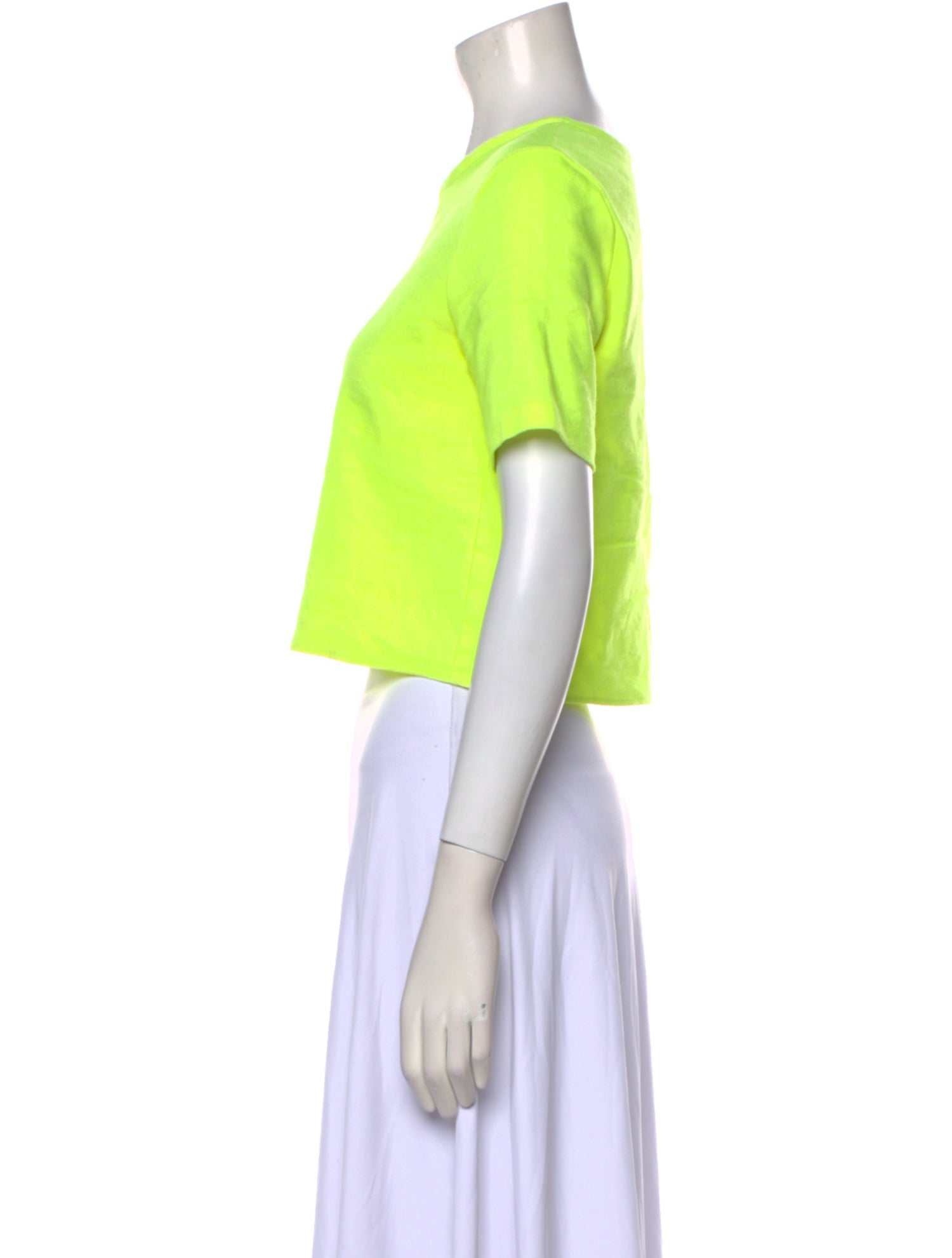 Alexis Crew Neck Short Sleeve Crop Top