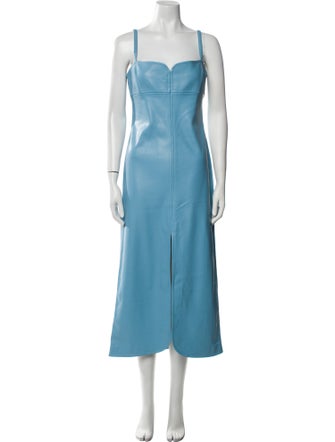 Alexis Square Neckline Long Dress