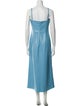 Alexis Square Neckline Long Dress
