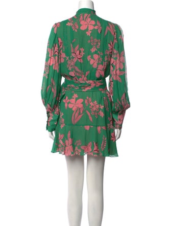 Alexis Floral Print Mini Dress
