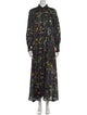 Alexis Floral Print Long Dress