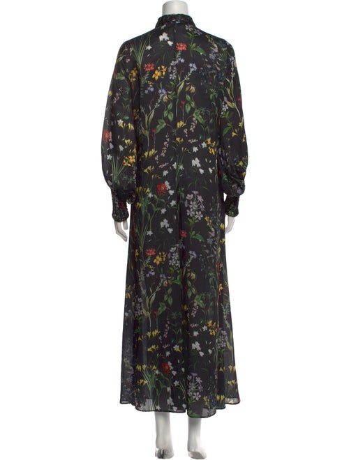 Alexis Floral Print Long Dress