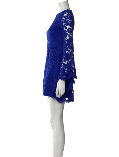 Alexis Lace Pattern Mini Dress