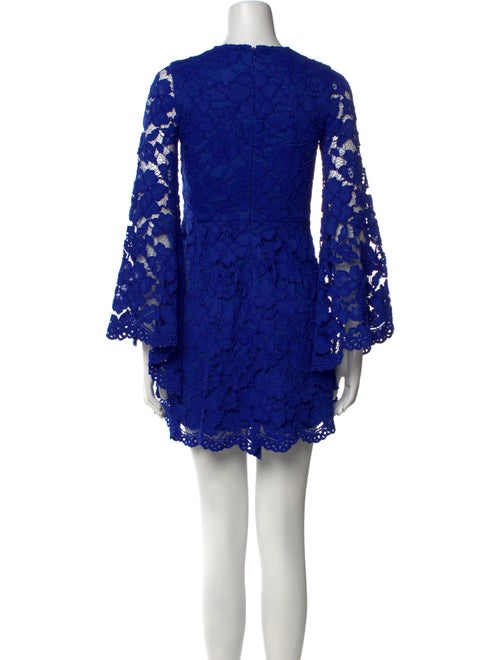 Alexis Lace Pattern Mini Dress