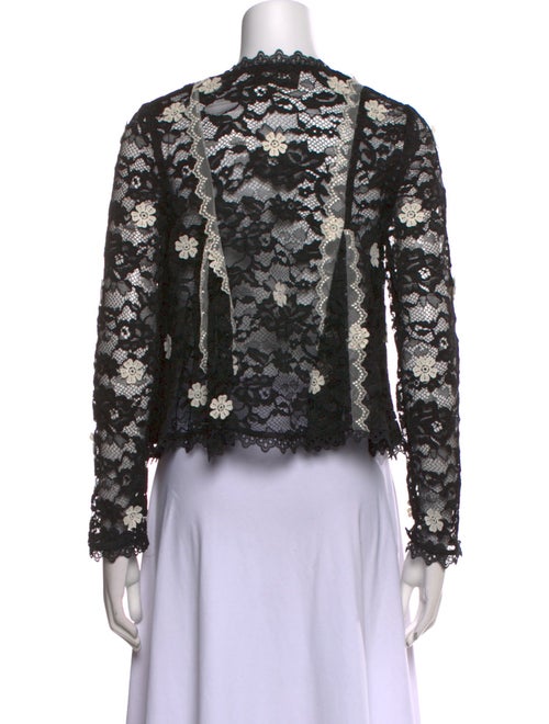 Alexis Lace Lace Pattern Blouse