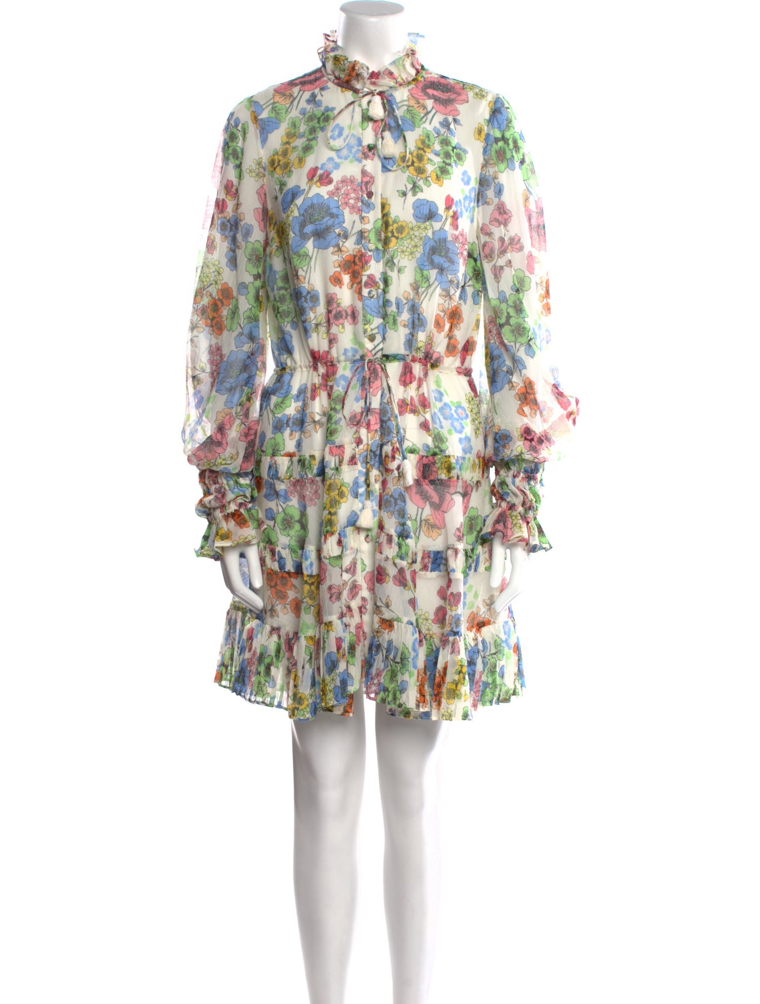 Alexis Floral Print Mini Dress