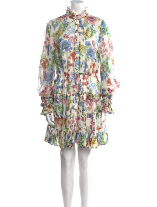 Alexis Floral Print Mini Dress