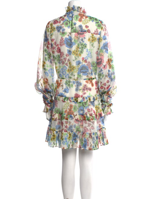 Alexis Floral Print Mini Dress