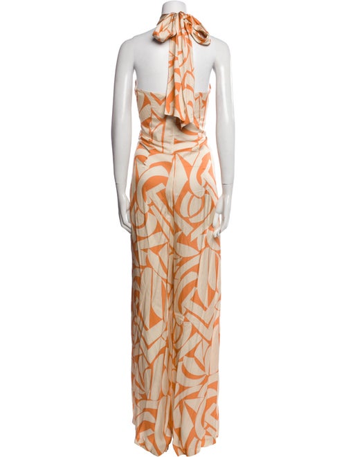Alexis Printed Halterneck Jumpsuit
