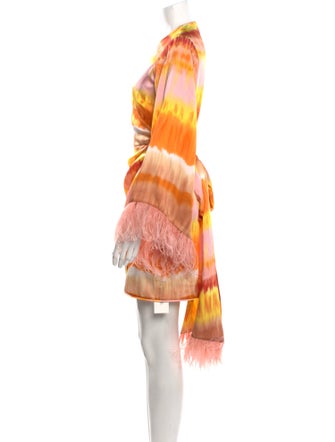 Alexis Tie-Dye Print Mini Dress