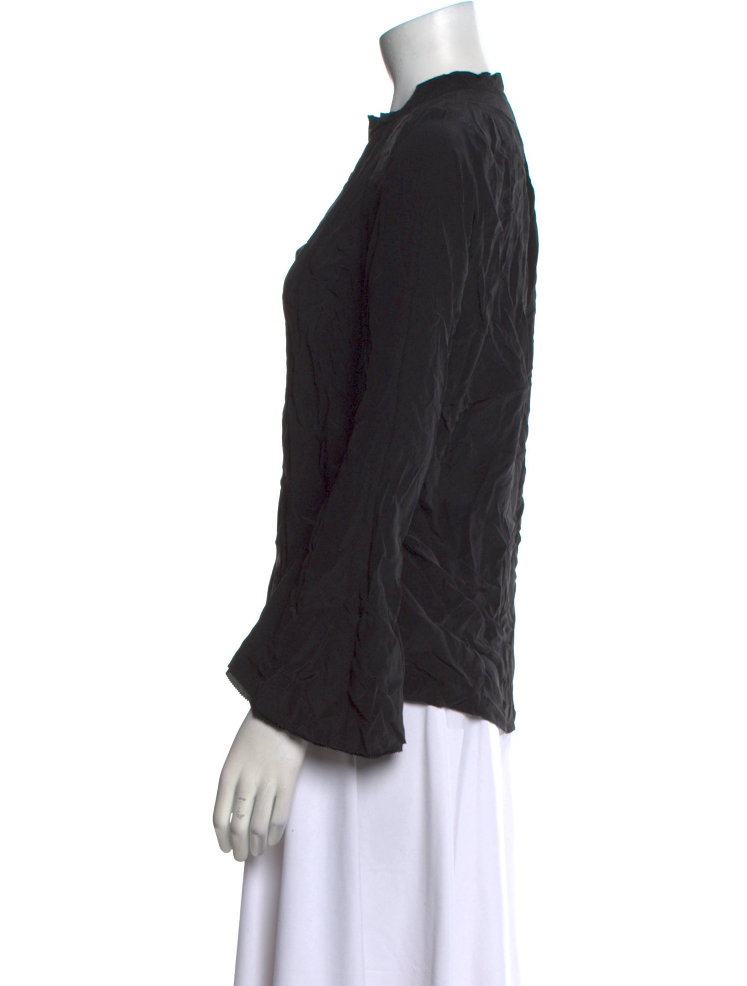 Alexis Silk V-Neck Blouse