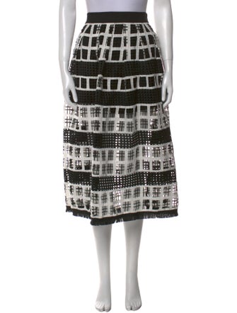 Alexis Plaid Print Mini Skirt