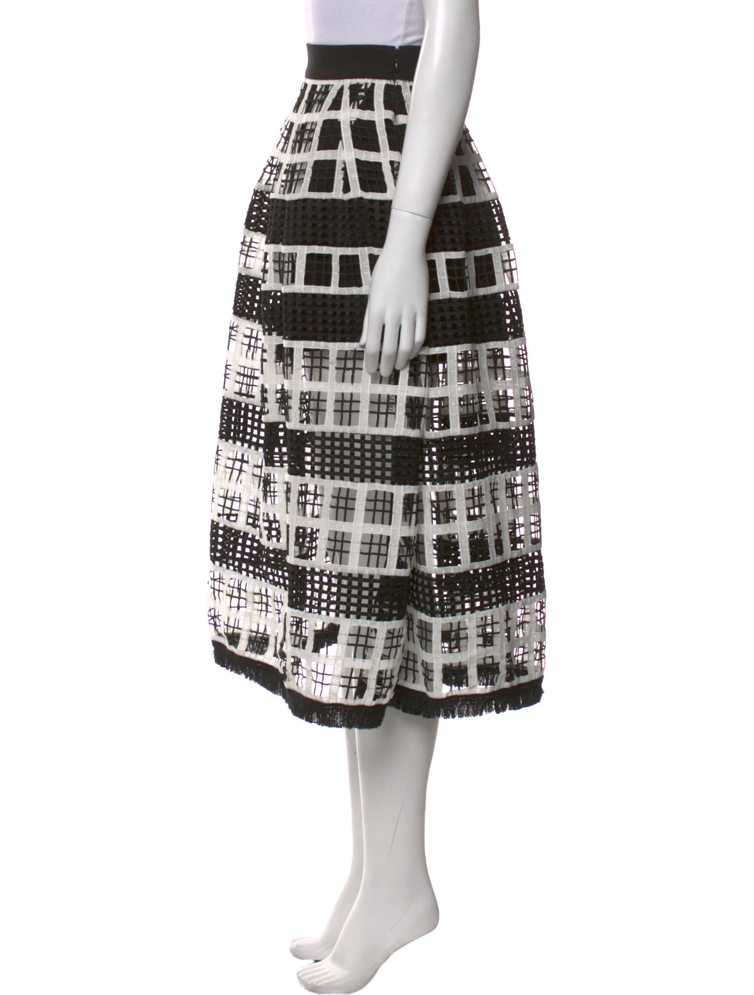 Alexis Plaid Print Mini Skirt