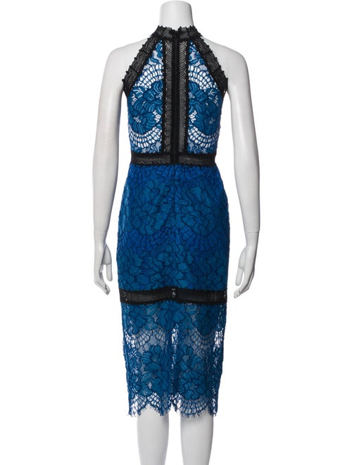 Alexis Lace Pattern Midi Length Dress
