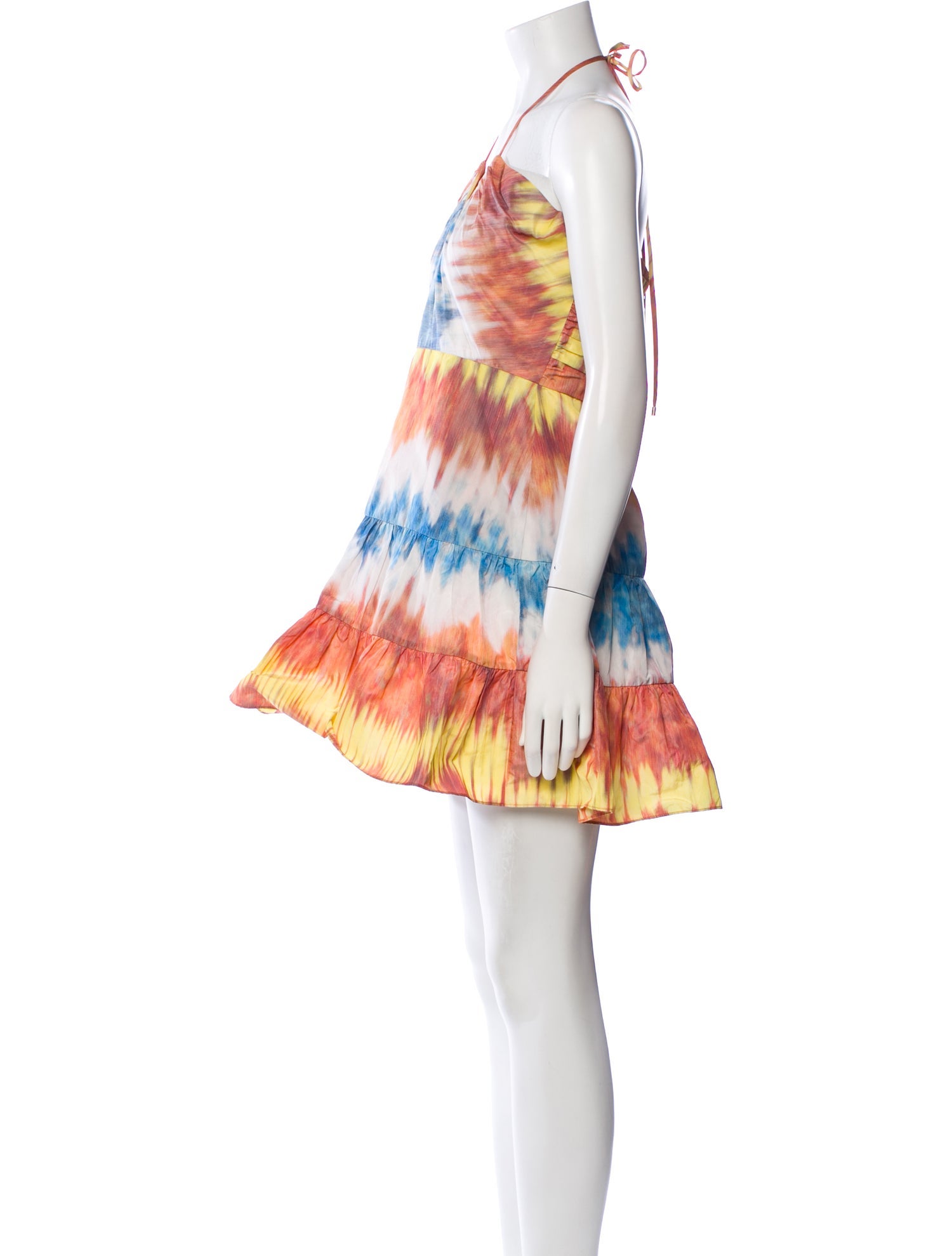 Alexis Tie-Dye Print Mini Dress