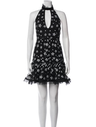 Alexis Floral Print Mini Dress