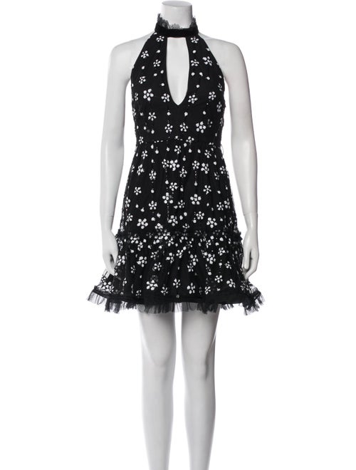 Alexis Floral Print Mini Dress