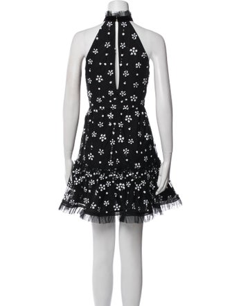 Alexis Floral Print Mini Dress