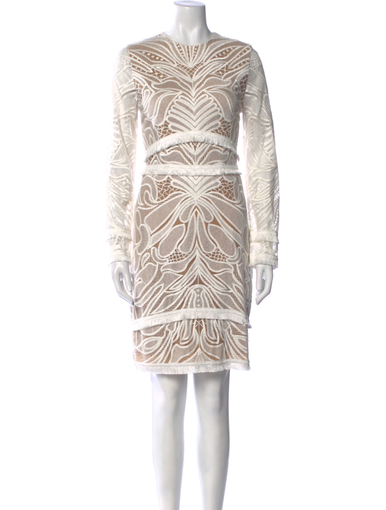 Alexis Printed Knee-Length Dress