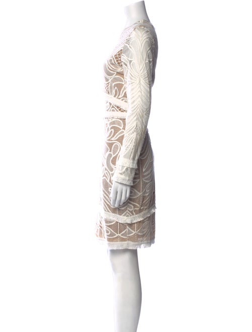 Alexis Printed Knee-Length Dress