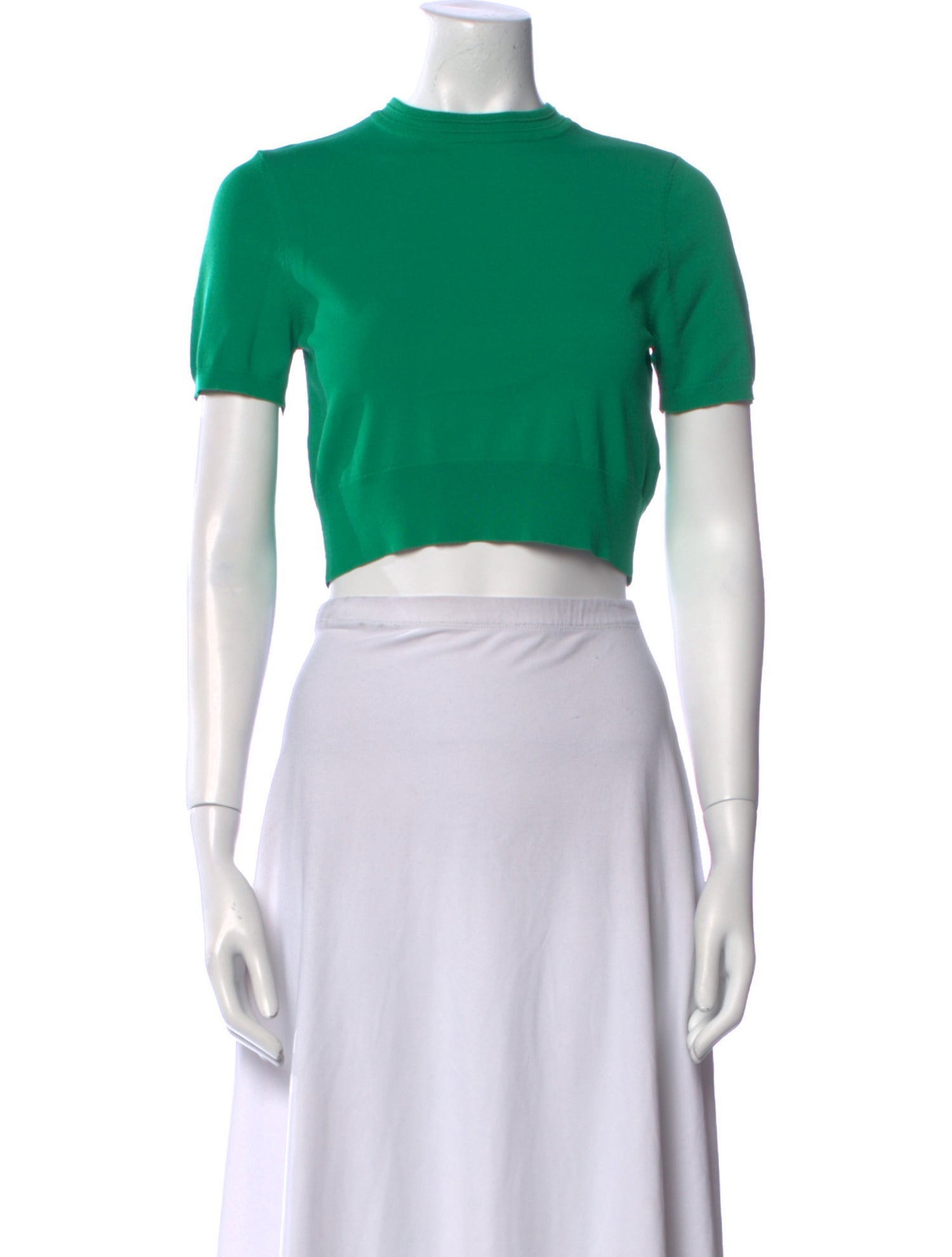 Alexis Crew Neck Short Sleeve Crop Top