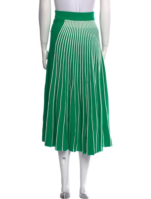 Alexis Striped Midi Length Skirt