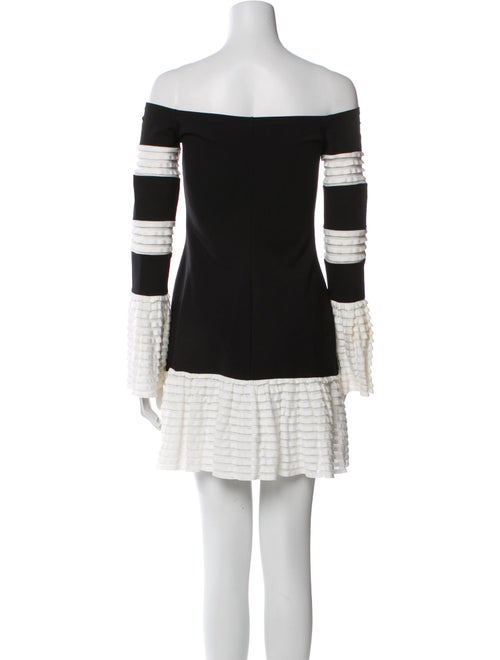 Alexis Colorblock Pattern Mini Dress