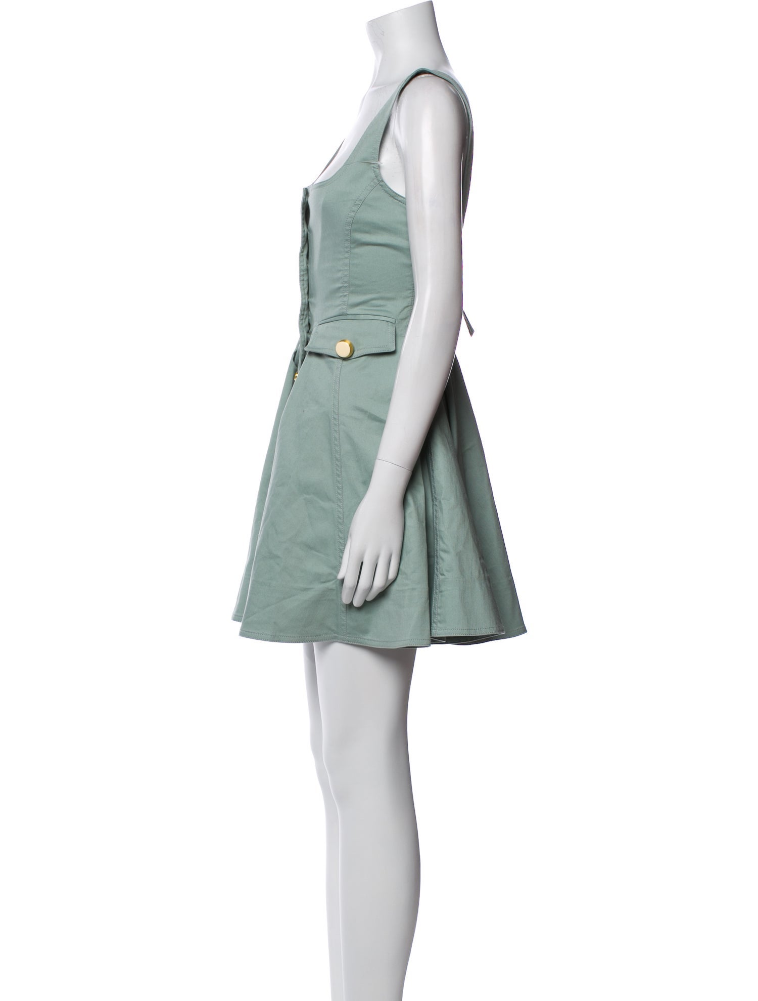 Alexis Square Neckline Mini Dress