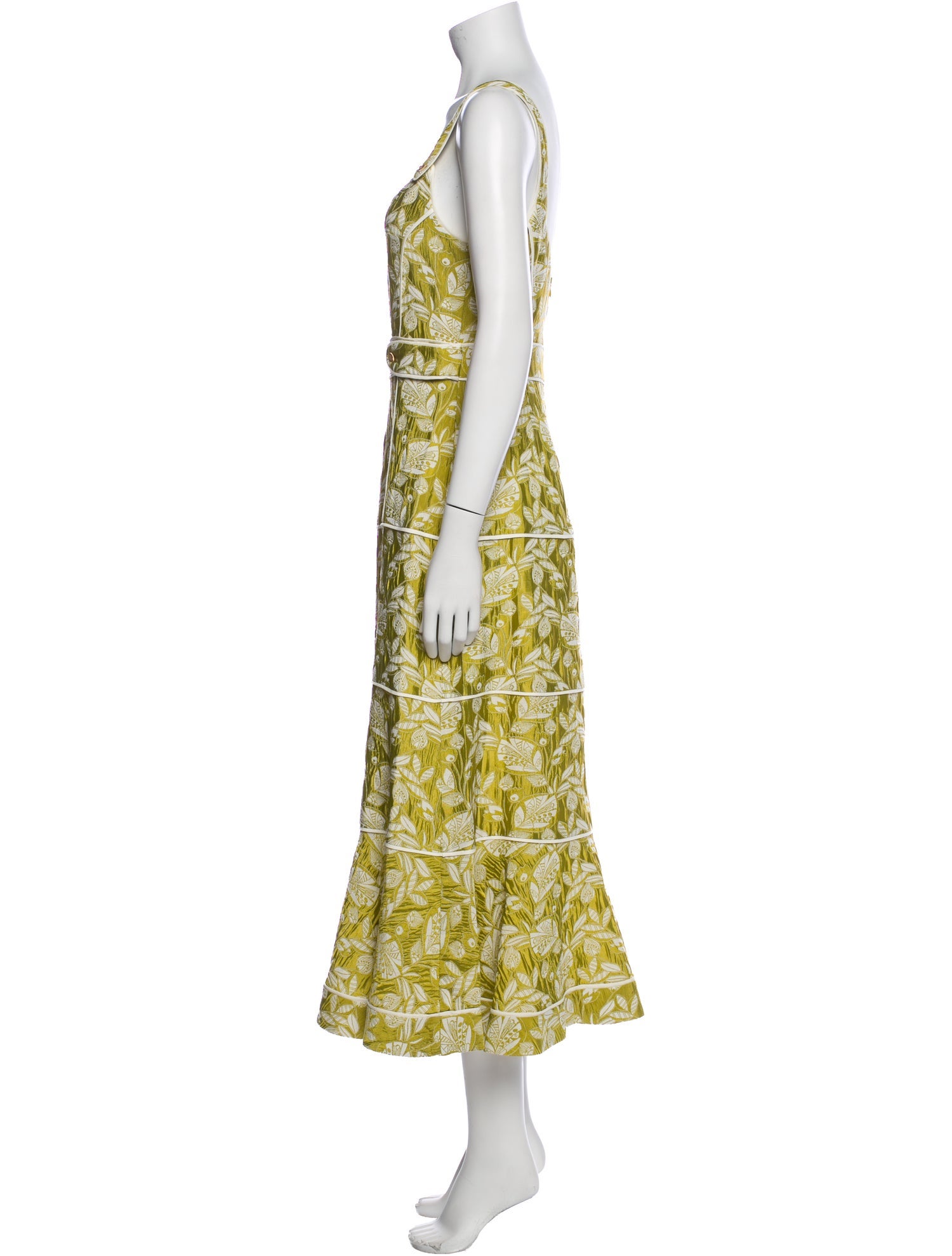 Alexis Printed Midi Length Dress