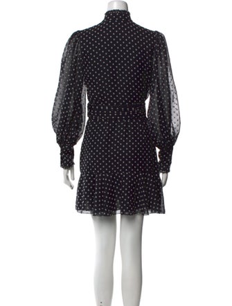 Alexis Polka Dot Print Mini Dress