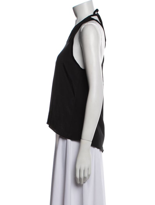 Alexis Silk V-Neck Crop Top