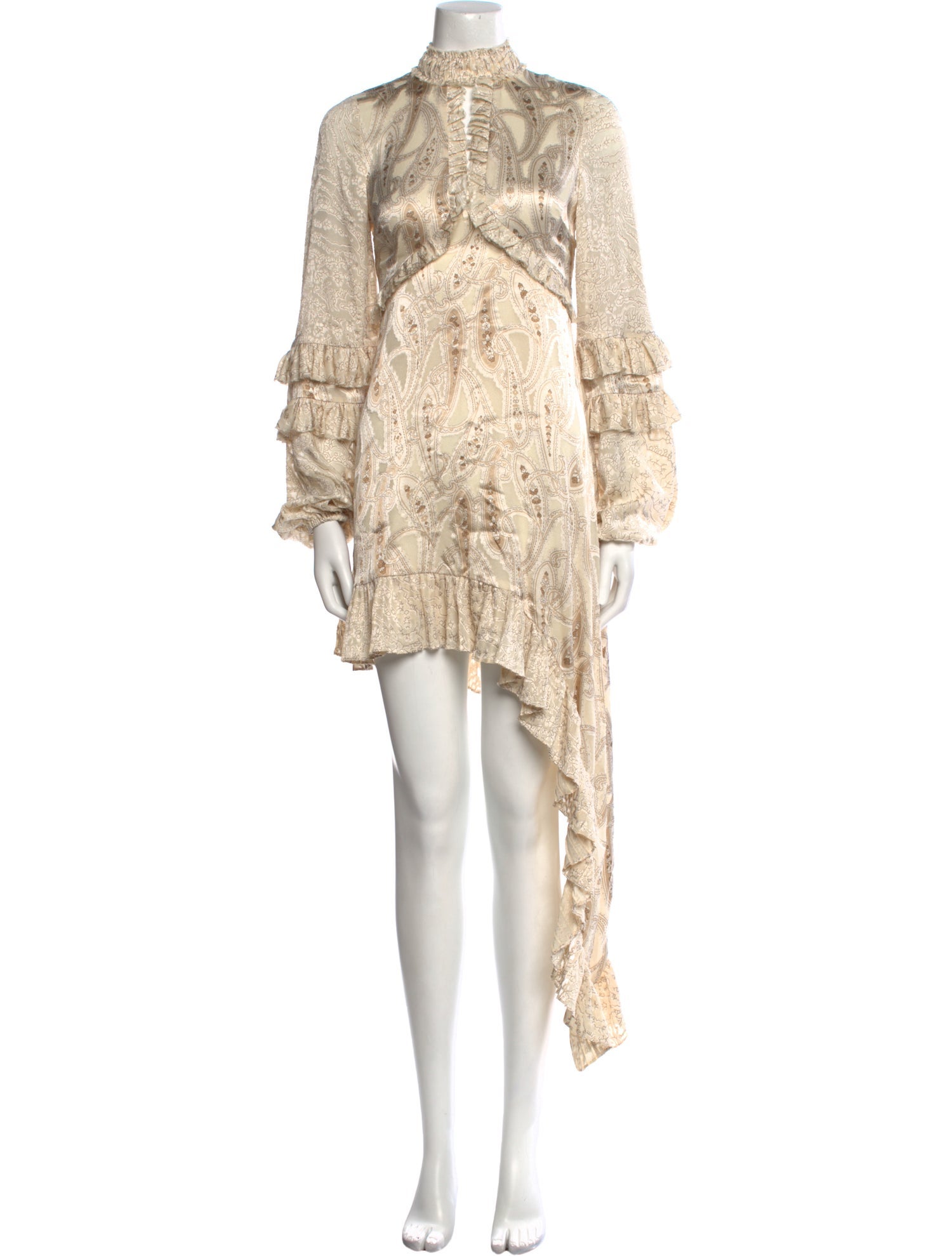 Alexis Paisley Print Long Dress