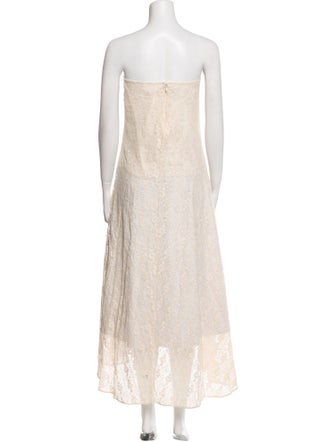 Alexis Strapless Crop Top