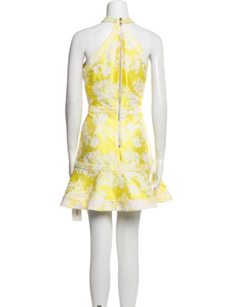 Alexis Floral Print Mini Dress