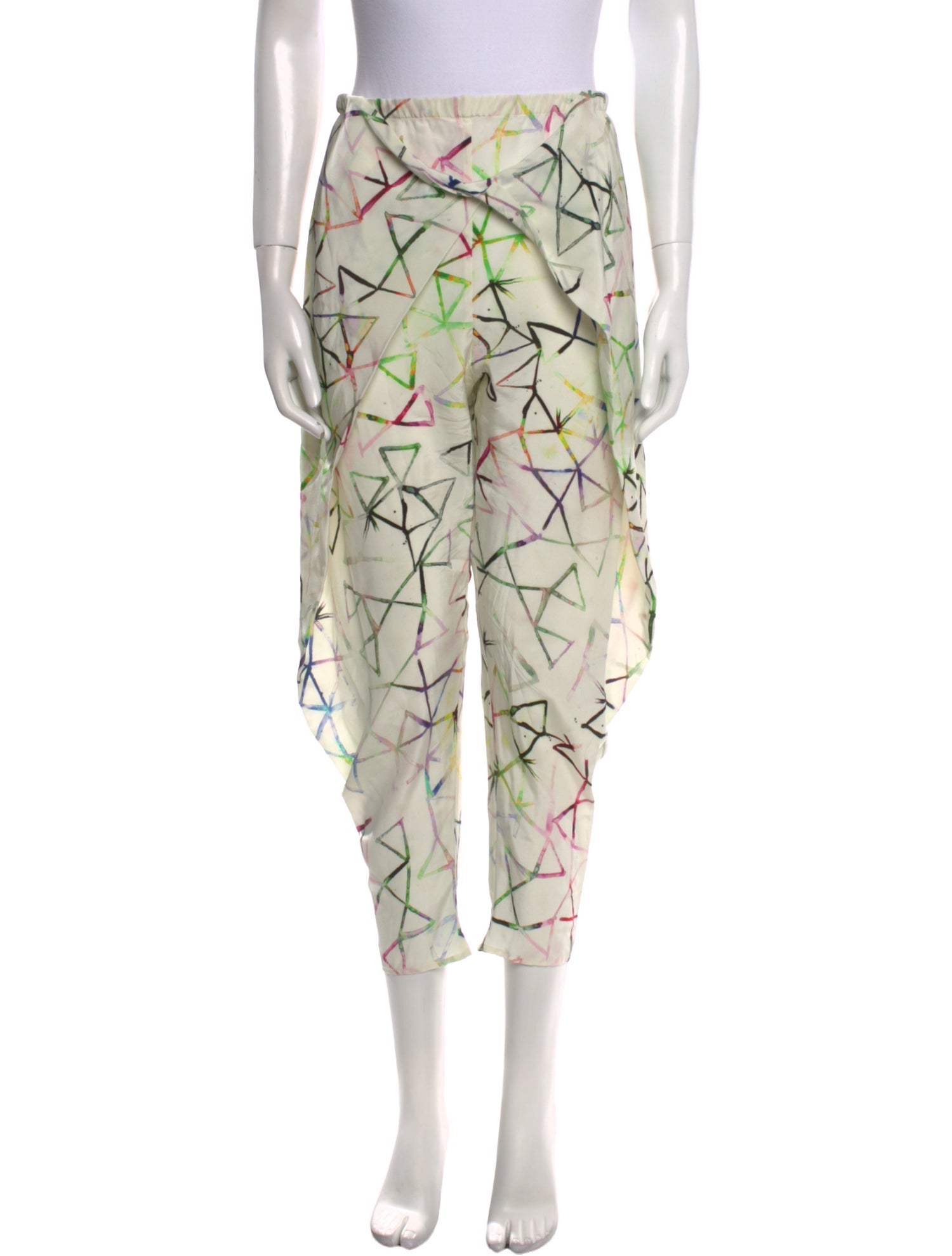 Alexis Silk Straight Leg Pants