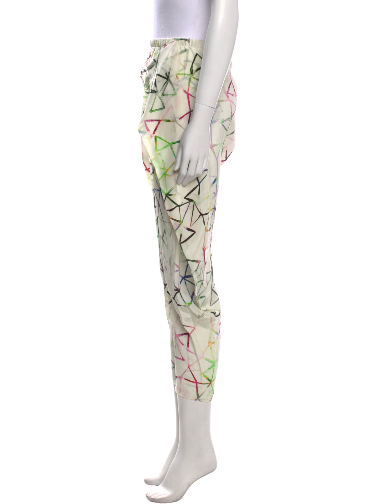 Alexis Silk Straight Leg Pants