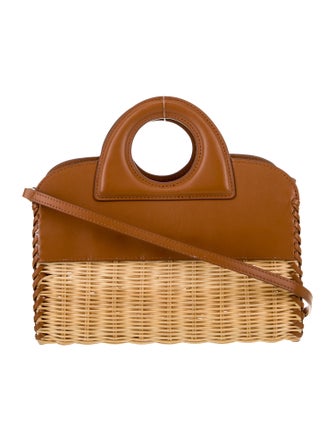 Alexis Wicker Top Handle Bag