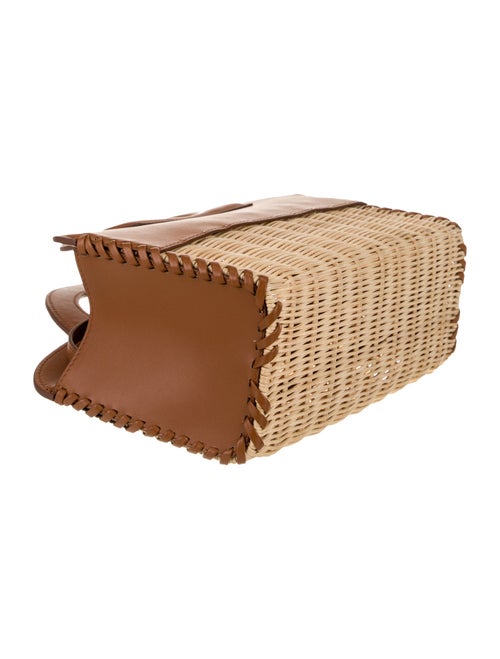 Alexis Wicker Top Handle Bag