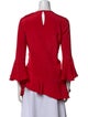 Alexis Silk Crew Neck Blouse