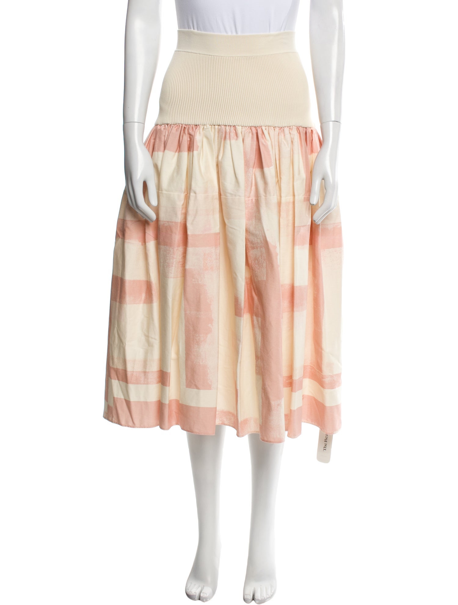 Alexis Striped Midi Length Skirt w/ Tags