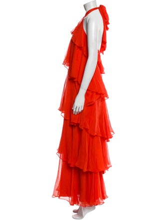 Alexis Silk Long Dress