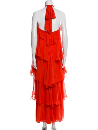 Alexis Silk Long Dress