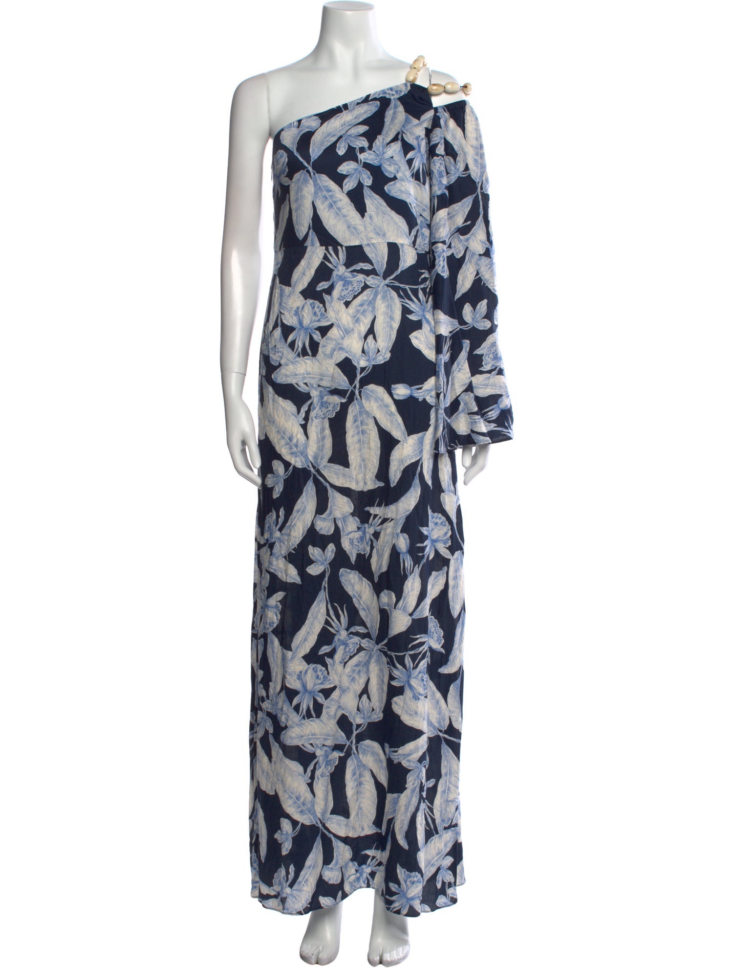 Alexis Printed Long Dress w/ Tags