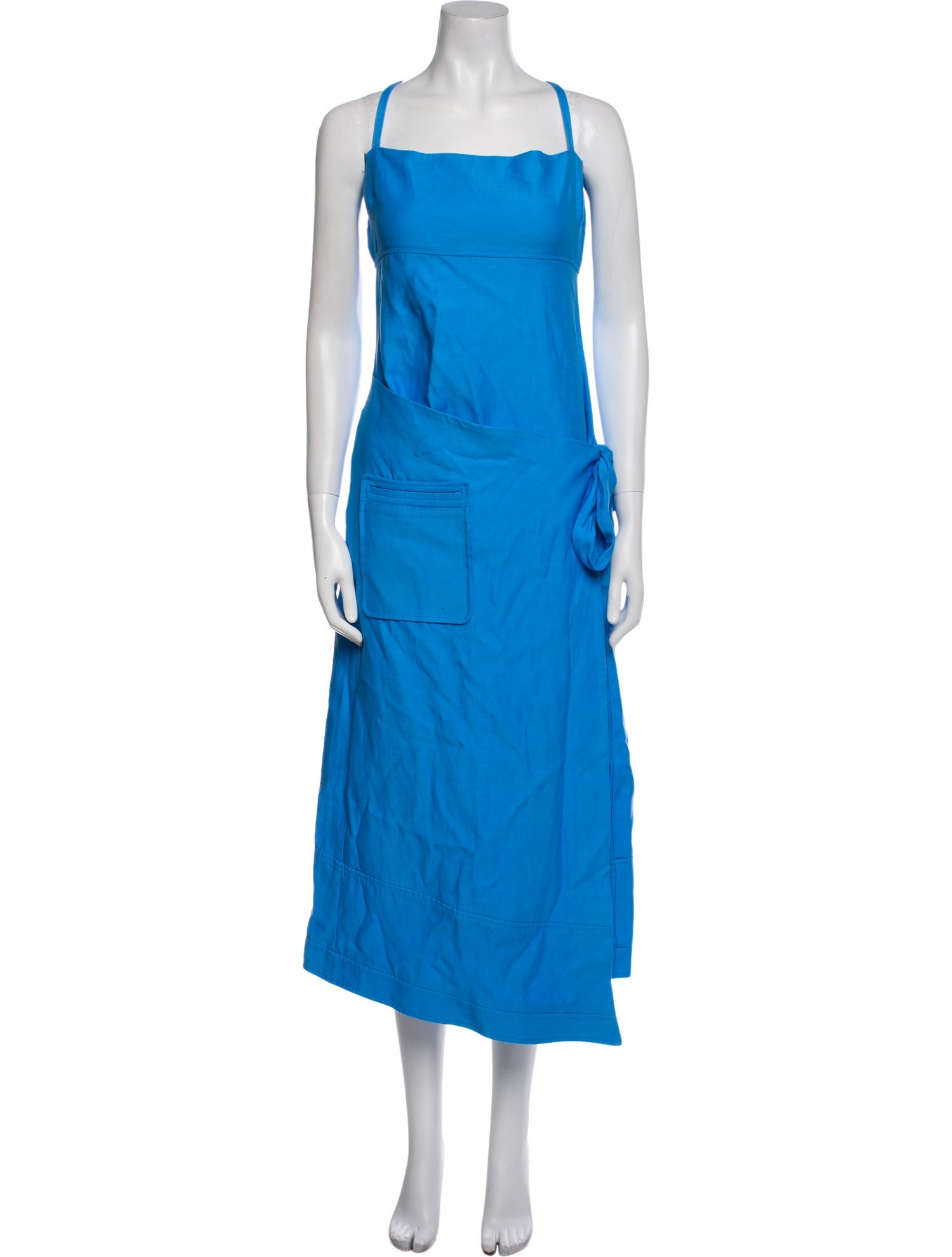 Alexis Square Neckline Midi Length Dress w/ Tags