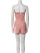 Alexis Linen Strapless Romper