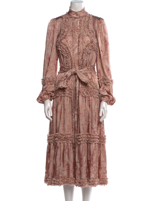 Alexis Paisley Print Long Dress